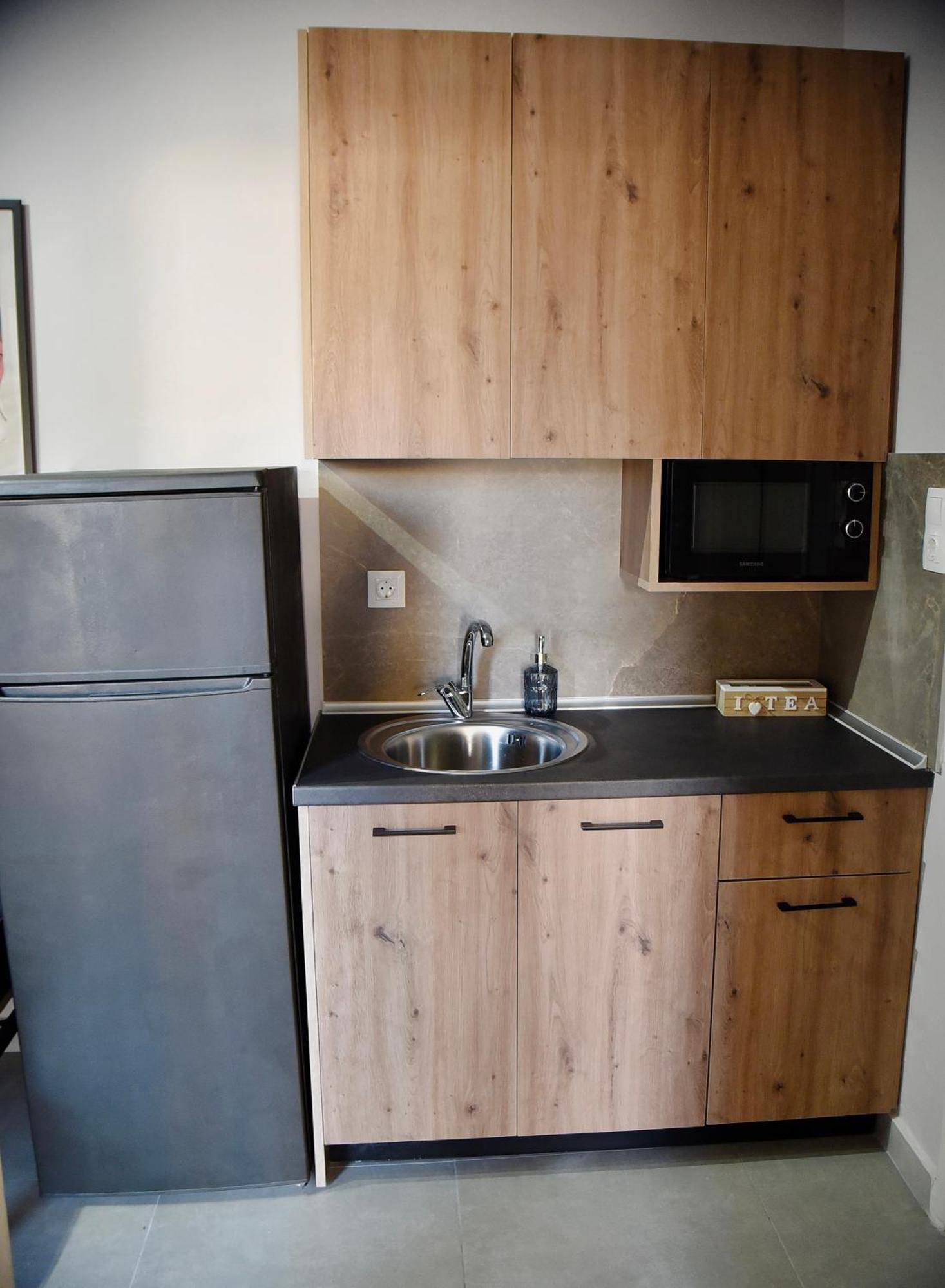 Room Nine 9 Beachfront Apartments Nea Kallikrateia エクステリア 写真